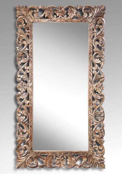 Spiegel Antique mit Holzrahmen 180x100