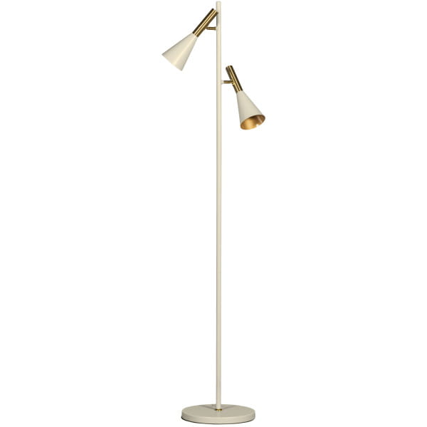 Stehlampe Body sand/gold