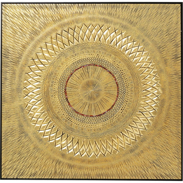 Objektbild Art Geometric Circle gold 120x120