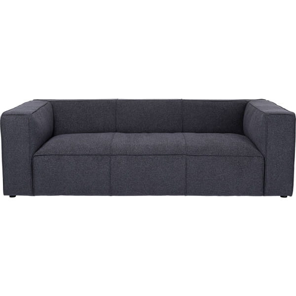 Sofa Cubetto 3-Sitzer dunkelgrau
