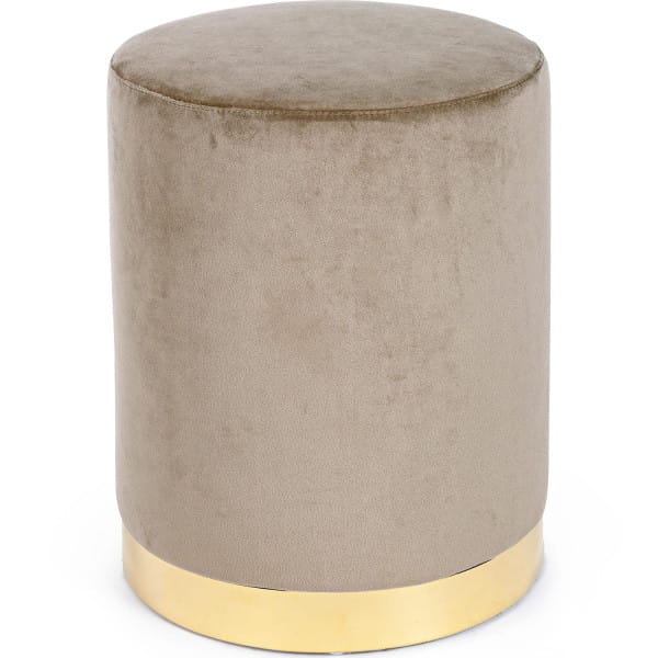 Pouf Lucilla taupe