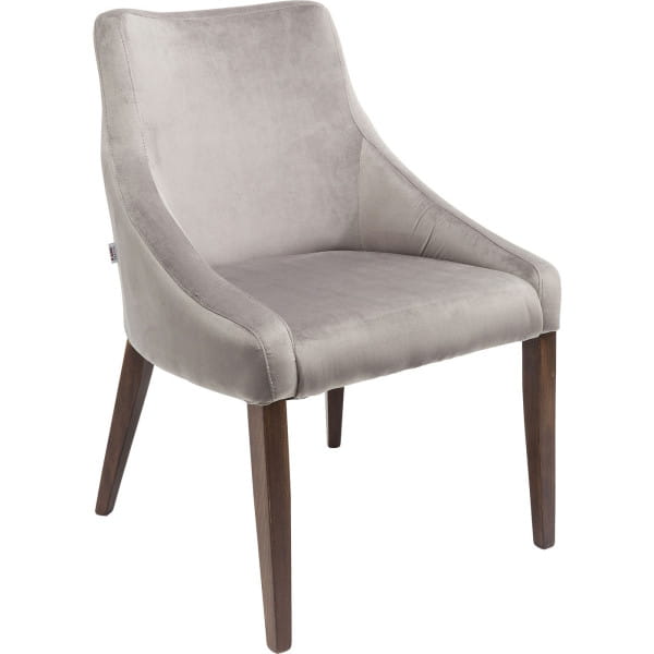 Stuhl Mode Velvet Grey