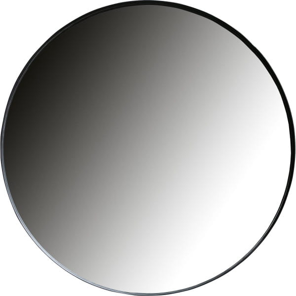 Spiegel  rund Doutzen Metall Schwarz 115x115