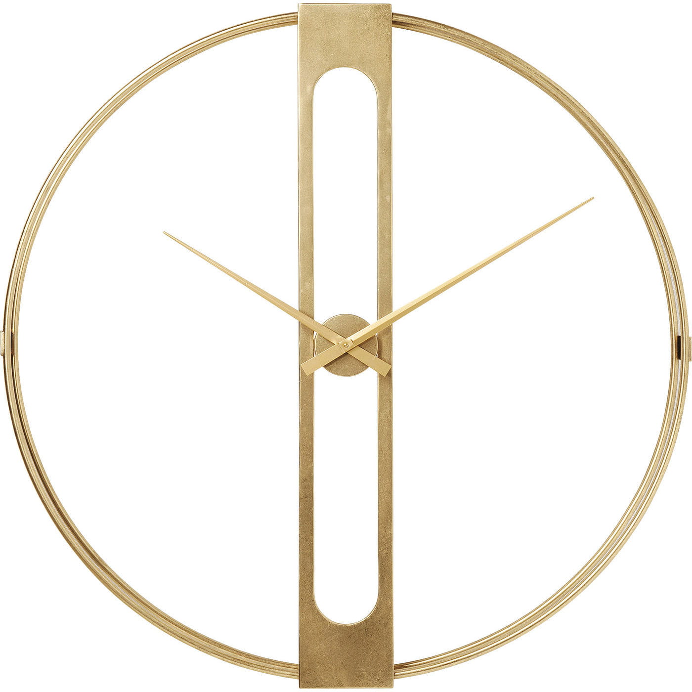 KARE Design Clip per orologio da parete oro Ø107cm, Orologi da parete, Orologi, Accessori per la casa