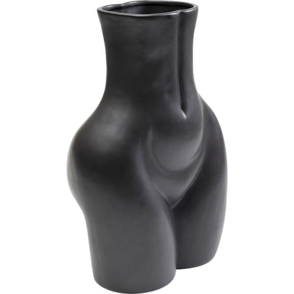 Vase Donna schwarz 40