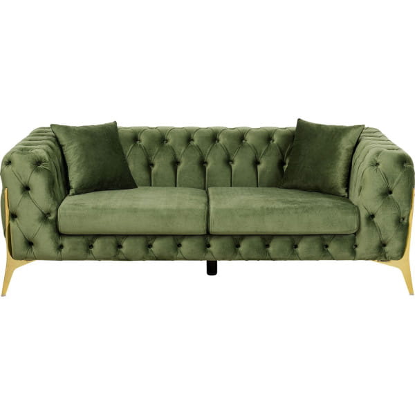 Sofa Bellissima 2-Sitzer Velvet grün 200