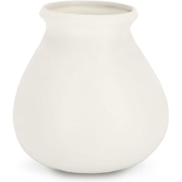 Vase Mediterranean weiss 19