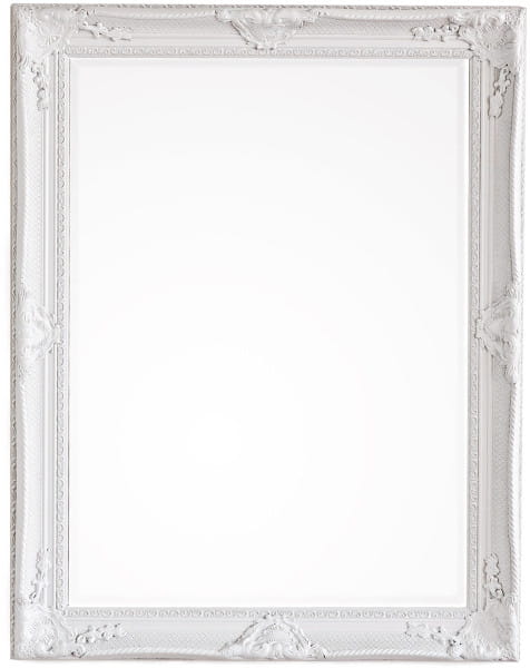 Spiegel Miro mit Rahmen Milky 90x120