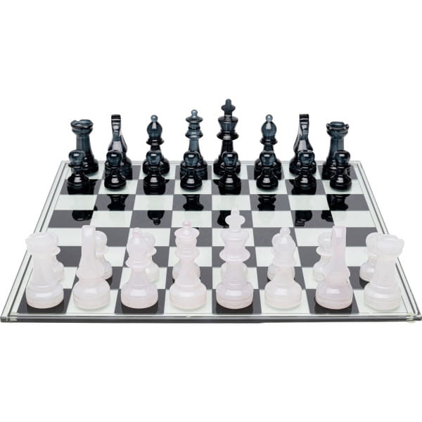 Deko Objekt Chess transparent 60x60