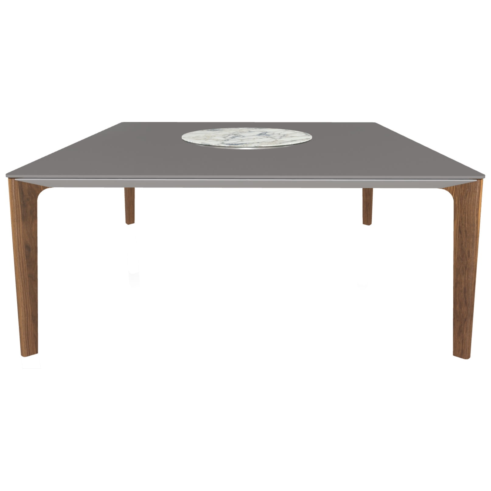 Bontempi Esstisch Drehplatte | Glastische Möbel matt Tische | 180x180 Versus möbel | | Glas | mit hellgrau mutoni Esstische