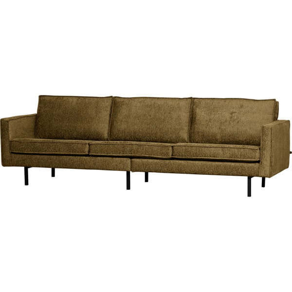 Sofa Rodeo 3-Sitzer Chenille Velvet brass 277