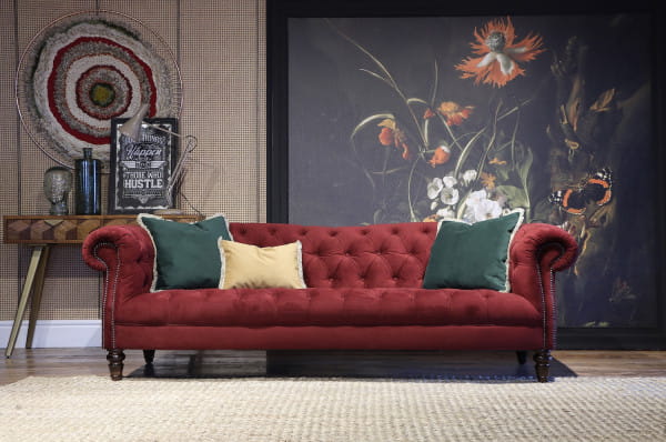 Chesterfield Sofa Palace Grand Ruby