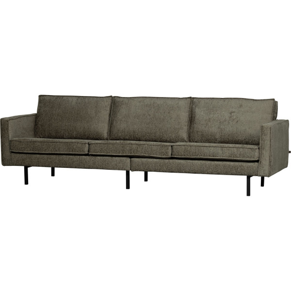 Sofa Rodeo 3-Sitzer Chenille Velvet frost 277