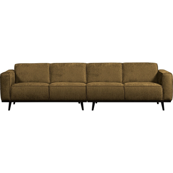 Sofa Statement 4-Sitzer Chenille Velvet brass 280