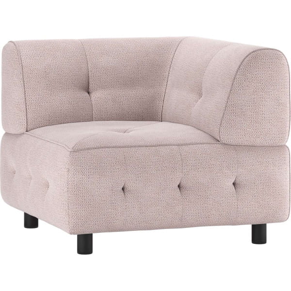 Sofa-Element Louis Ecke Chenille lila