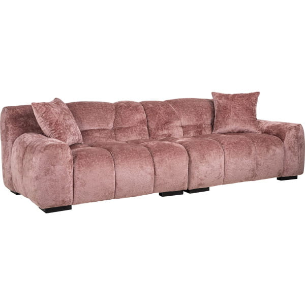 Sofa Charelle chenille rosa 250