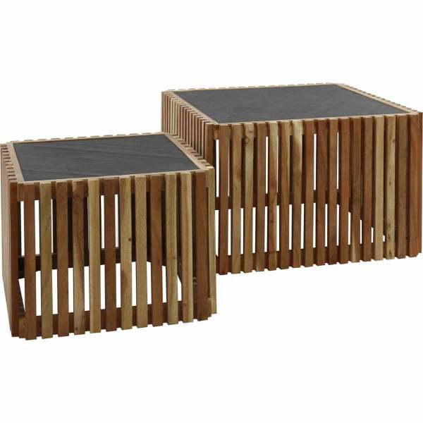 Couchtisch Slate (2er-Set)