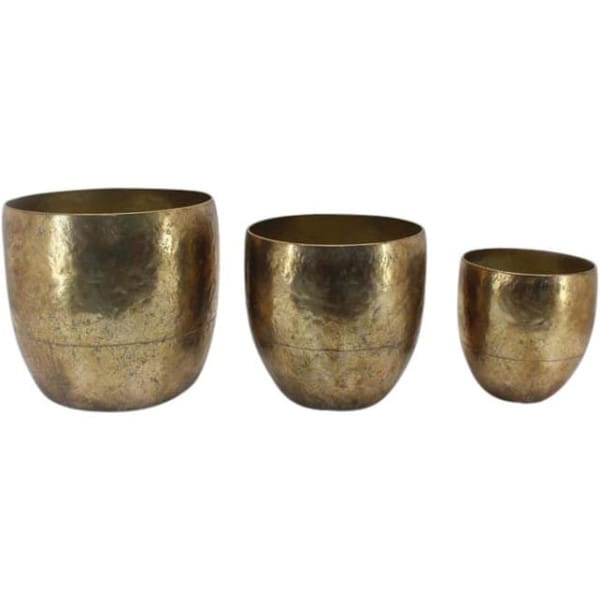 Vase Bimala gold M (3er-Set)