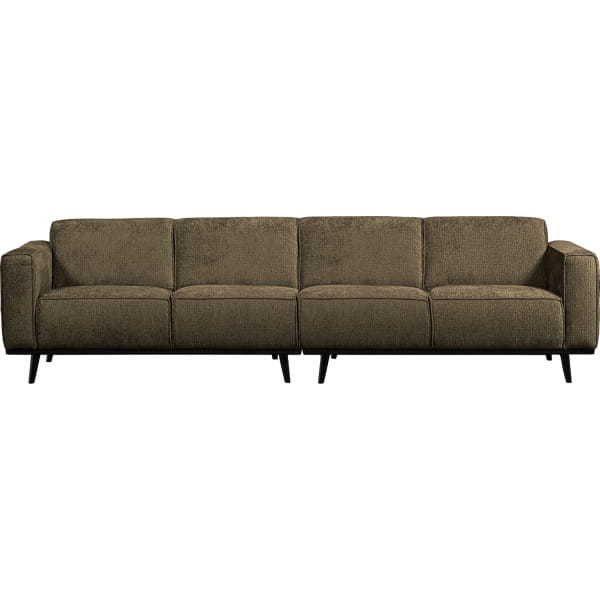 Sofa Statement 4-Sitzer Chenille Velvet bonsai 280