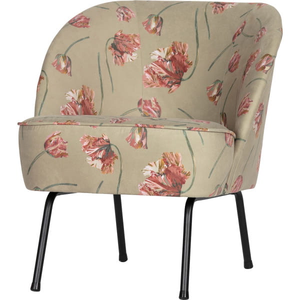 Sessel Vogue Velvet rococo agave