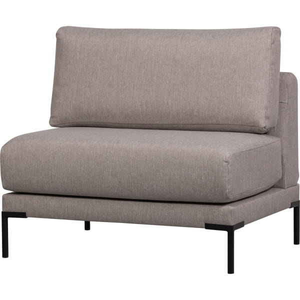 Esszimmersofa-Element Couple taupe 100