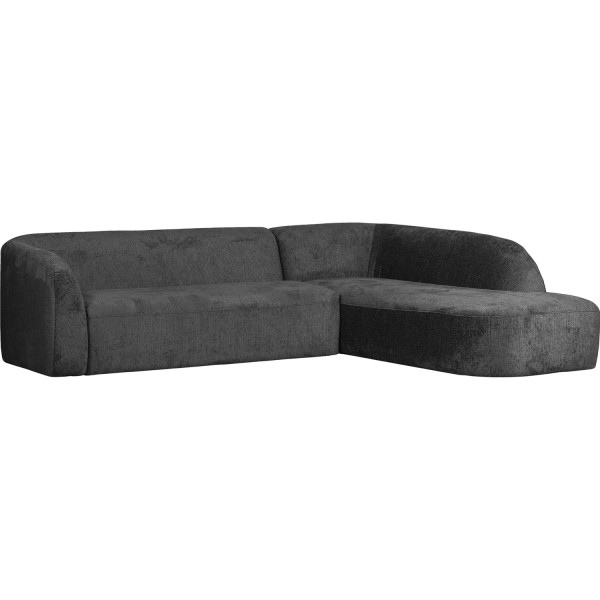 Ecksofa Sloping rechts Chenille Velvet mountain 274x225