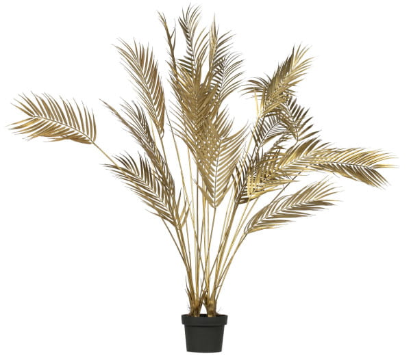 Künstliche Pflanze Palme Gold 110cm