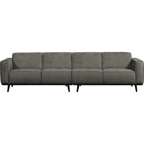 Sofa Statement 4-Sitzer Chenille Velvet frost 280