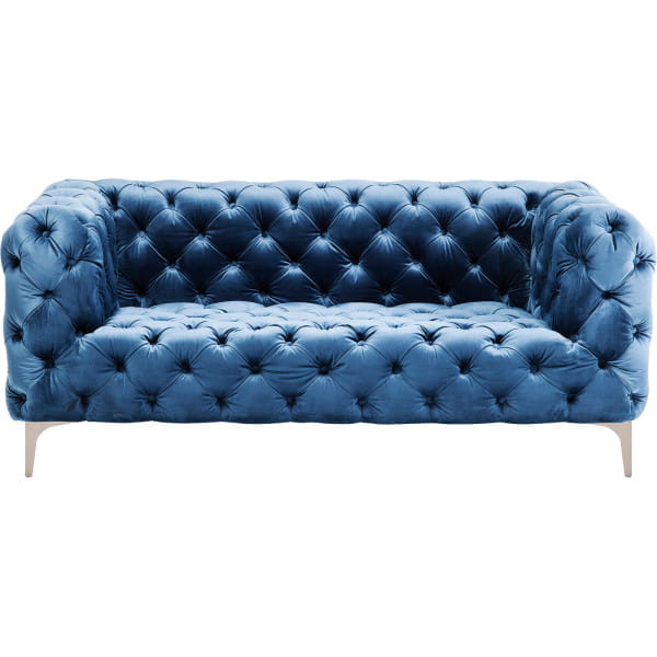 Sofa Look 180cm blau