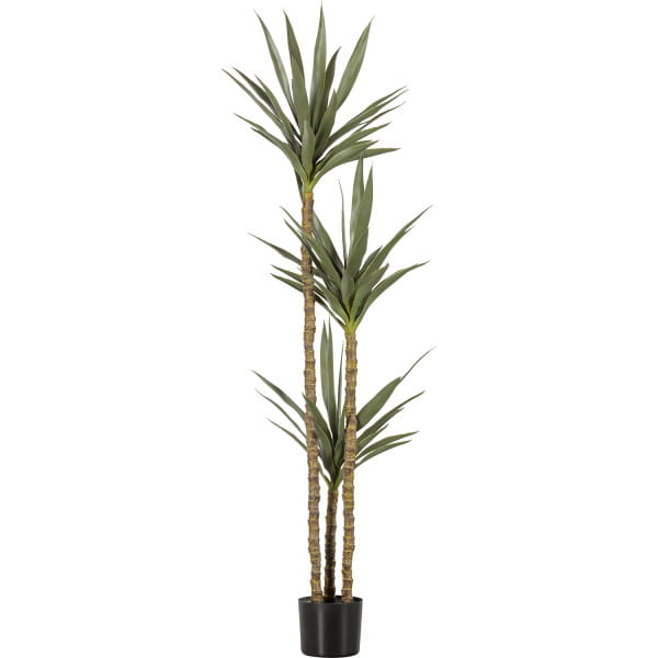 Kunstpflanze Yucca grün 155