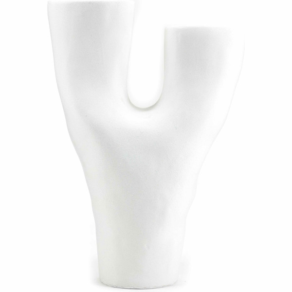 Vase Dory weiss 52