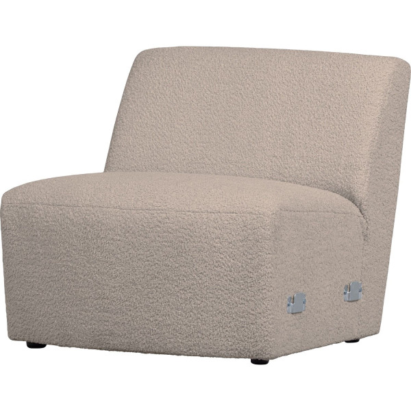 Sofa-Element Coco 1-Sitz Bouclé sand