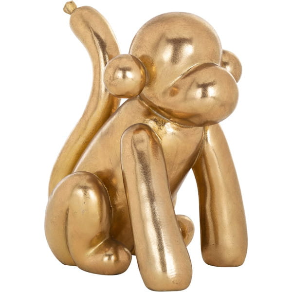 Deko-Objekt Monkey gold