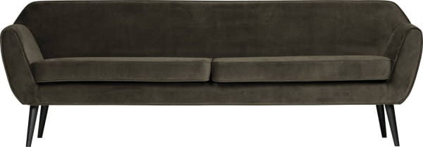 Sofa Rocco XL Samt warmgrün 230