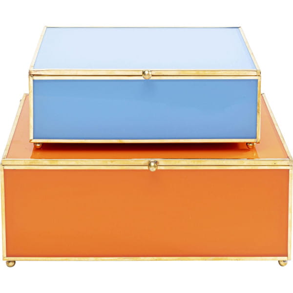 Box Neomi orange blau (2er-Set)