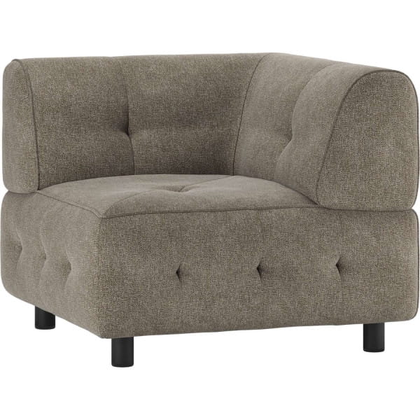 Sofa-Element Louis Ecke Flachgewebe leaf