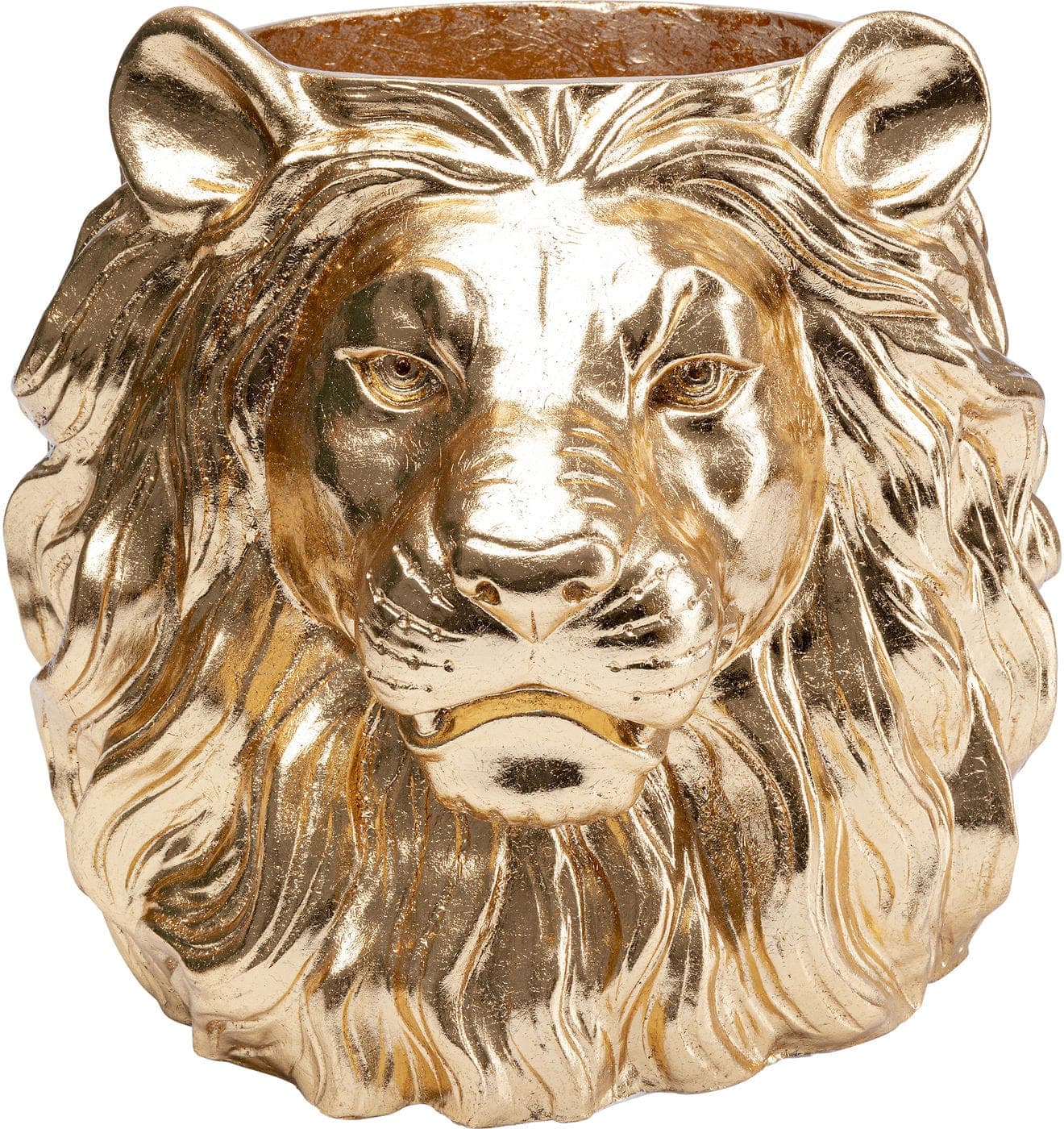 KARE Design Fioriera decorativa Lion Gold, Vasi e fioriere da giardino, Accessori da giardino, Giardino