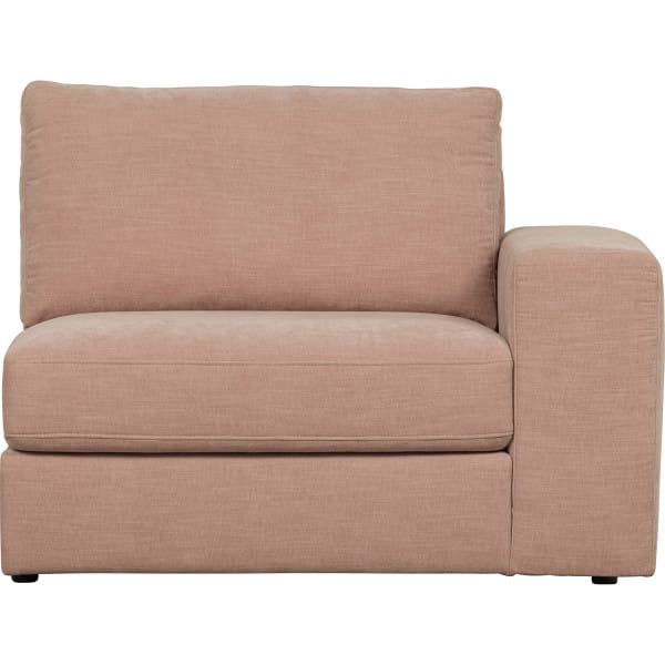 Sofa Element Family 1-Sitz Armlehne rechts rosa 115