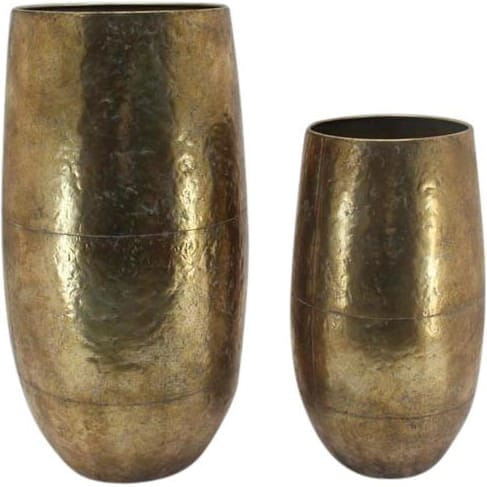 Vase Bimala gold L (2er-Set)