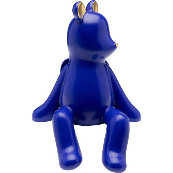 Deko Figur Sitting Squirrel blau 20