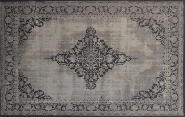 Vintage-Teppich Antiquity grau 200x300