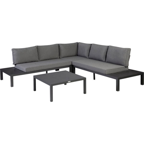 Gartenlounge La Vida Aluminium anthrazit 245x245