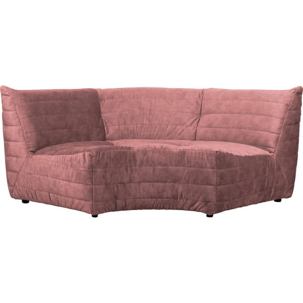 Sofa Eckelement Bag Velvet Pink