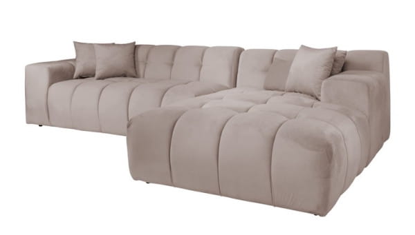 Ecksofa rechts Cube khaki