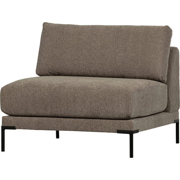 Loveseat Couple taupe 100x100