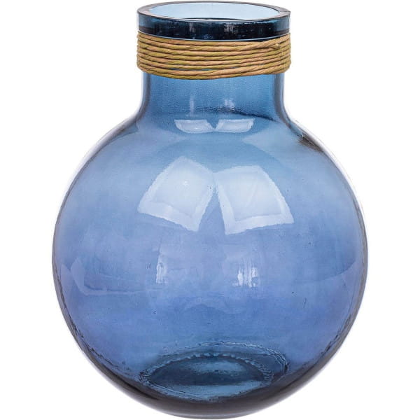 Vase Rotang kobaltblau 34
