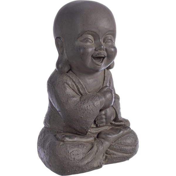 Gartendeko Figur Buddha lachend