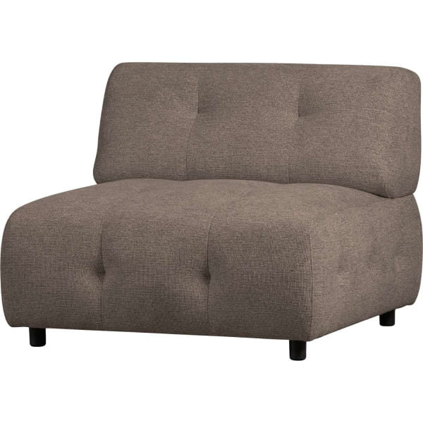 Sofa-Element Louis Chenille coffee