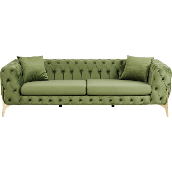 Sofa Bellissima 3-Sitzer grün 240
