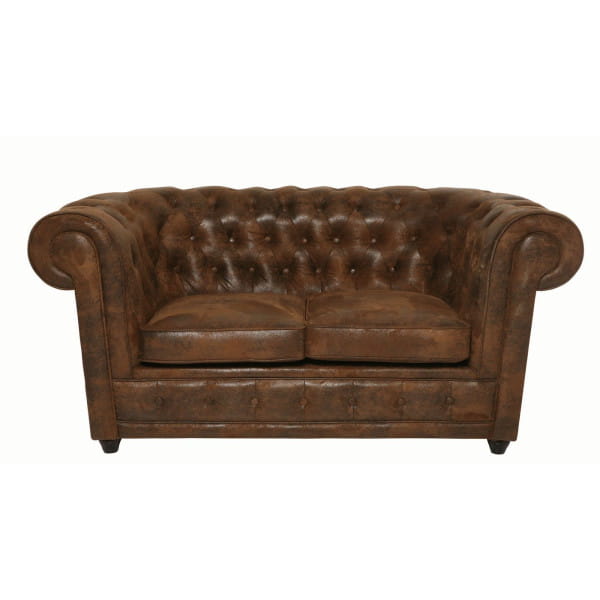 Sofa Oxford 2-Sitzer Vintage Eco